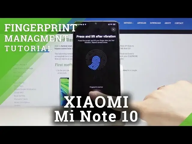 'Video thumbnail for How to Add Fingerprint in XIAOMI Mi Note 10 – Add Fingerprint Lock'