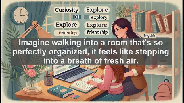 Video thumbnail for 2500 Must Know CEFR B1 Vocabulary - Understanding 'Tidy': More Than Just Neat and Clean