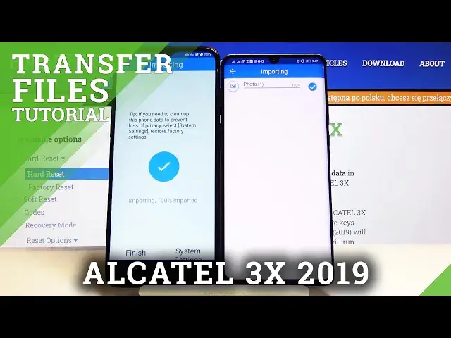 'Video thumbnail for How to Transfer Data from ALCATEL 3X (2019) to Android Phone – Move Data'