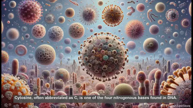 Video thumbnail for Cytosine in biology