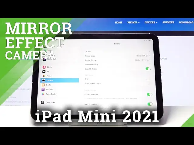 Video thumbnail for How to Turn On/Off Camera Mirror Effect on iPad mini 2021 – Manage Camera Options