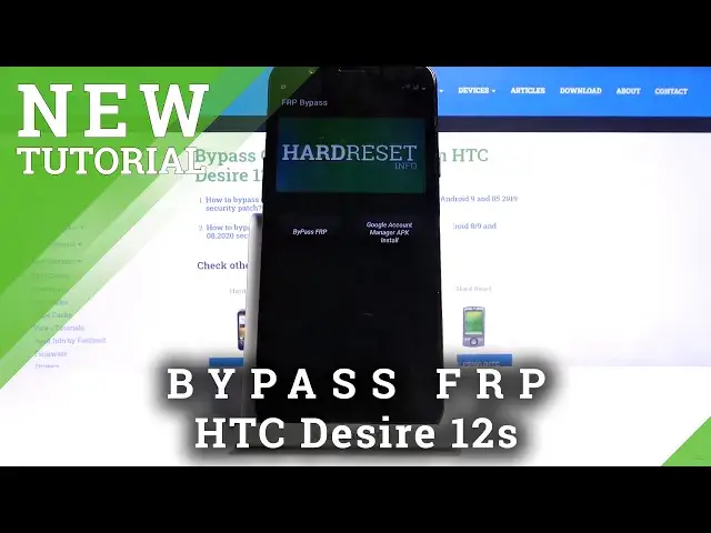 Video thumbnail for How to Bypass Google Verification in HTC Desire 12s - Skip Factory Reset Protection