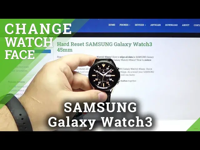 'Video thumbnail for How to Change Watch Face in Samsung Galaxy Watch 3 - Personalize Samsung Watch'