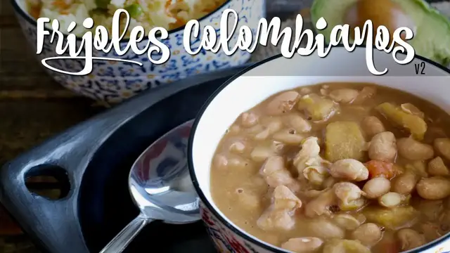 Video thumbnail for FRÍJOLES COLOMBIANOS v2 | Cómo Hacer Fríjoles Colombianos | SyS