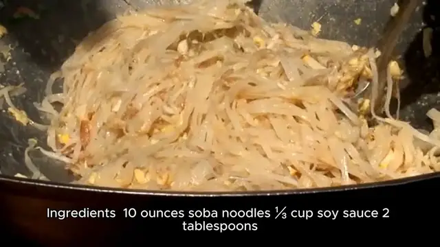 Video thumbnail for Soba noodle recipe