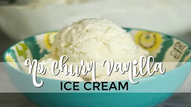 Video thumbnail for No Churn Vanilla Ice Cream Recipe | How To Make Vanilla Ice Cream | SyS