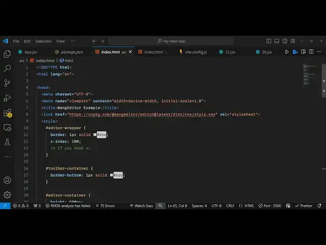 Video thumbnail for Build a wangEditor WYSIWYG Rich Text & HTML Editor With Live Preview in Browser Using JavaScript