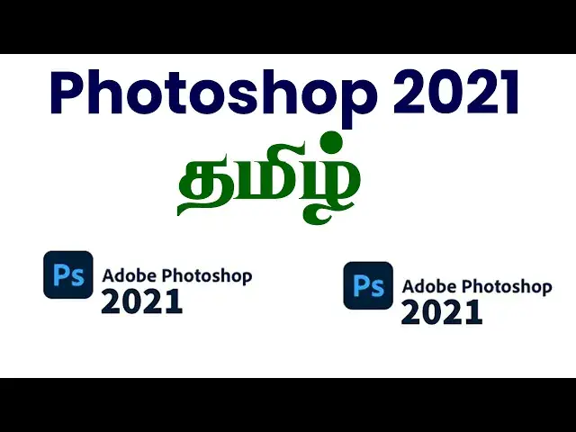 Video thumbnail for Learn photoshop 2021 Introduction tamil