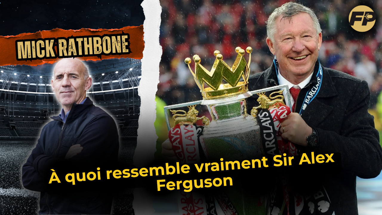 Video thumbnail for Mick Rathbone : À quoi ressemble vraiment la légende de Man Utd Sir Alex Ferguson