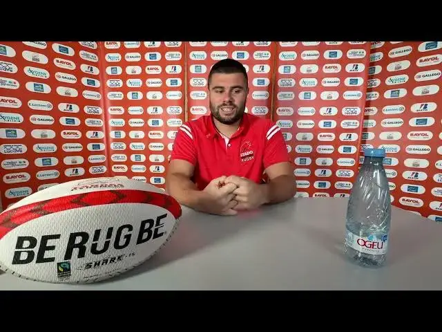 Video thumbnail for JULIEN CANTAN (Tarbes ) avant la reception de Rouen pour le compte de la 13e journée de Nationale