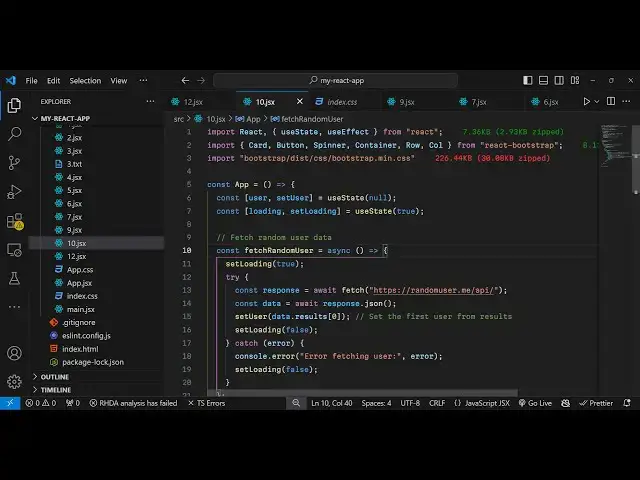 Video thumbnail for React Fetch API Example to Build Random User API Generator and Display it Using Bootstrap
