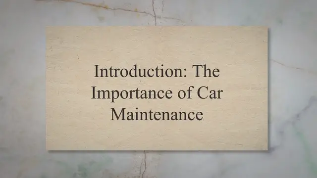 Video thumbnail for Mastering Car Care: Essential Maintenance Tips for a Smooth Ride