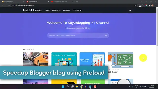 Video thumbnail for How to Fix Avoid Chaining Critical Request _ speedup blogger loading speed ⌛️(Updated)
