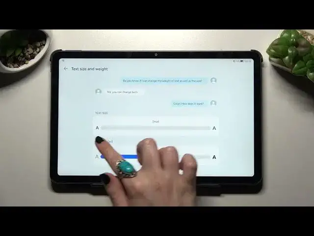 Video thumbnail for HUWAEI Matepad 10.4 2022 - How To Change Font Size