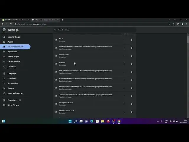 Video thumbnail for Google Chrome - How To Clear Cookies