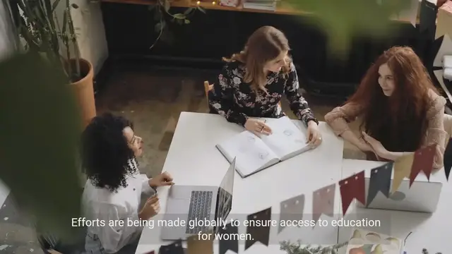 Video thumbnail for Empowering Women Through Education: Global Efforts