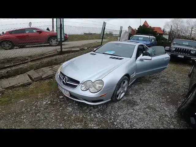 'Video thumbnail for How to Find Sticker With Recommended Tyre Pressure in Mercedes SL55 R230 ( 2001 – 2008 )'