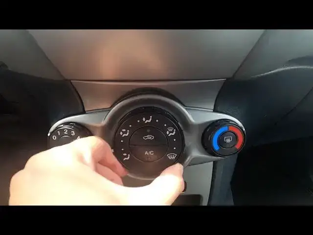 'Video thumbnail for How to Change Blowing Direction in Ford Fiesta VII ( 2008 – 2017 ) Adjust Airflow Direction'