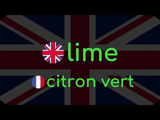 Video thumbnail for Comment prononcer « lime » en anglais