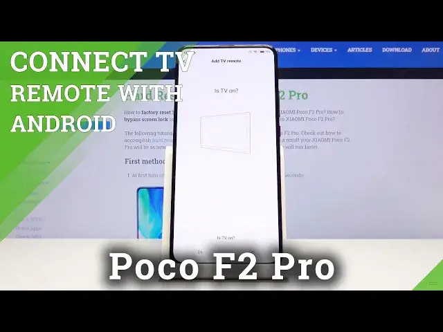 Video thumbnail for How to Add Remote to XIAOMI Poco F2 Pro - Connect TV Remote with Android