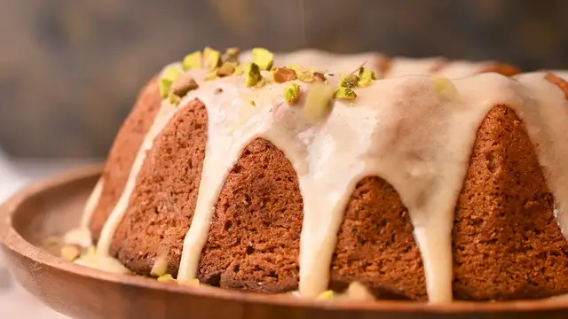 Video thumbnail for Pumpkin Spice Bundt Cake with Maple Glaze