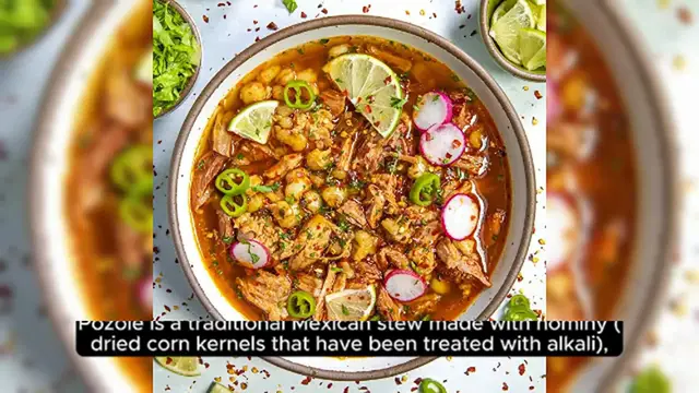 Video thumbnail for Pozole Rojo Recipe (Red Posole)