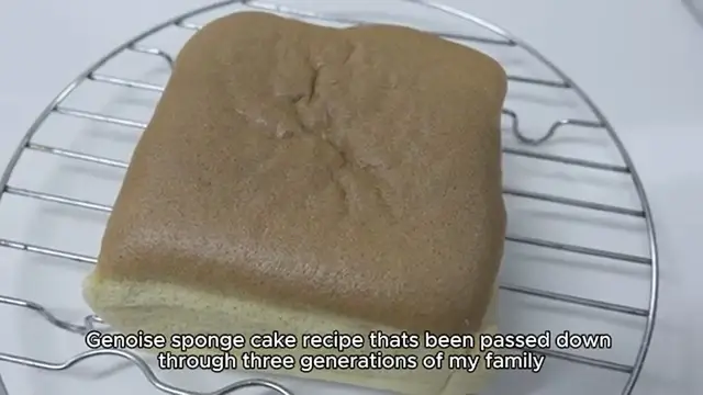 Video thumbnail for Genoise sponge Recipe