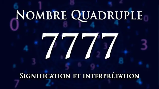 Video thumbnail for 🌀 INTERPRÉTATION DU NOMBRE 7777 : numérologie et message angélique