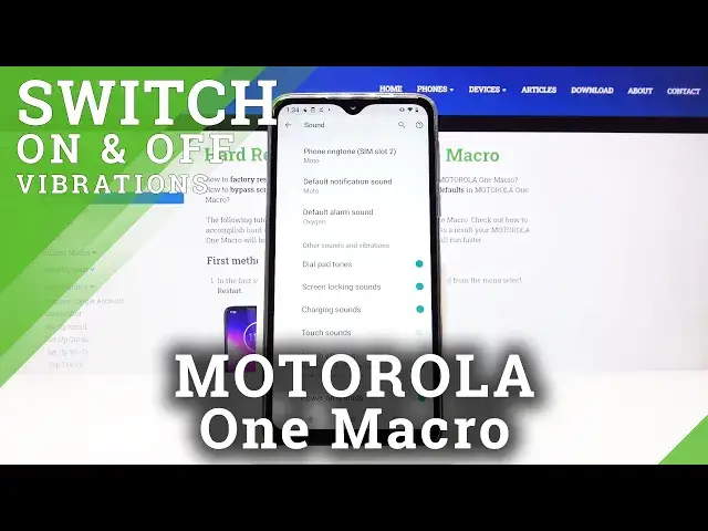 'Video thumbnail for How to Enter Vibration Settings in MOTOROLA One Macro – Change Vibrations Pattern'