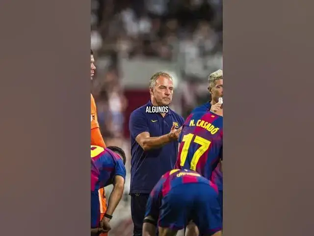 Video thumbnail for FLICK MACHACA A LA PLANTILLA TRAS EL AMISTOSO