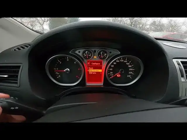 Video thumbnail for How to Adjust Instrument Cluster Display in Ford Kuga I ( 2008 – 2012 ) | Setup Display