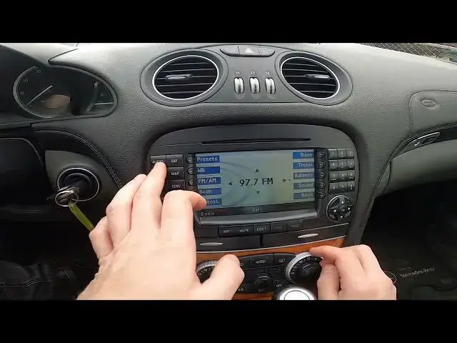 Video thumbnail for How to Manually Tune Radio Station in Mercedes SL55 R230 ( 2001 – 2008 ) | Adjust Radio Station