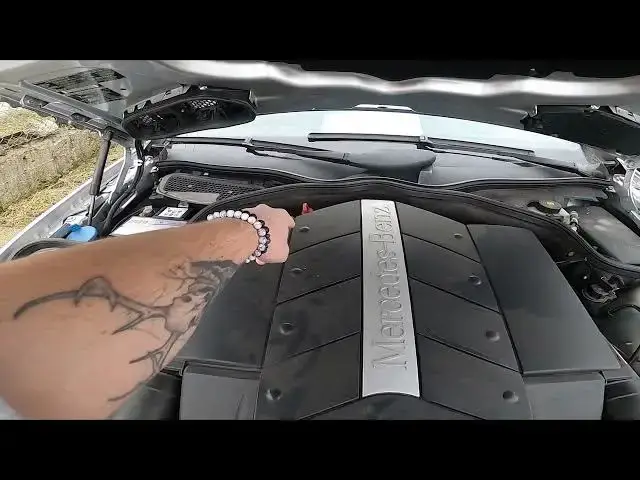'Video thumbnail for Where is Engine Oil Level Dipstick in the Mercedes SL55 R230 ( 2001 – 2008 )'