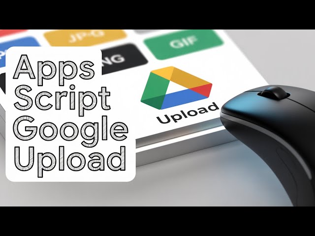 Video thumbnail for Google Apps Script Image Upload to Google Drive Full Example