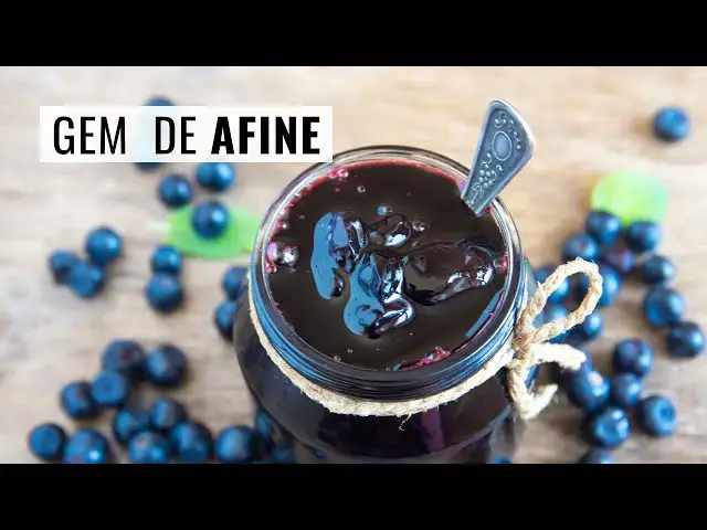 Video thumbnail for Gem de afine - cea mai simplă rețetă. 100% natural, fără conservanți | Bucate aromate