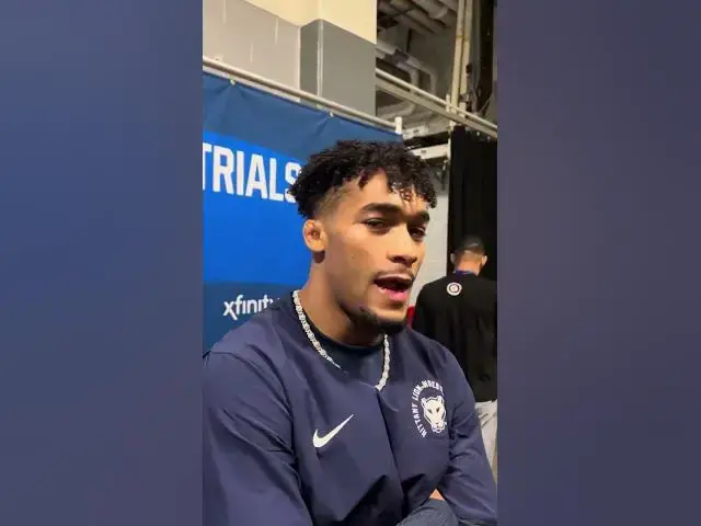 Video thumbnail for Carter Starocci on the positives of the media 🔵⚪️ #pennstatewrestling #olympics #wrestling #shorts