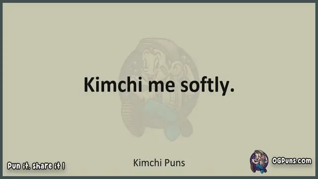 Video thumbnail for Kimchi - Jokes, Puns, Wordplays, and Laughter