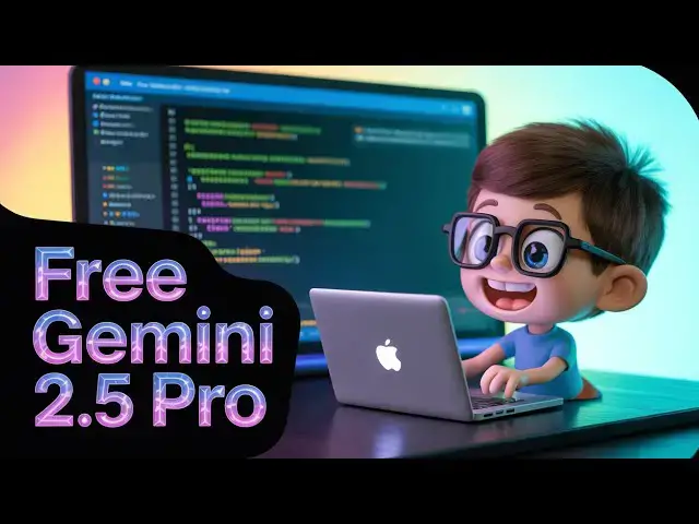 Video thumbnail for Google Officially Made Gemini 2.5 Pro CLI FREE Unlimited Access it IS INSANE to Code Apps in VSCode