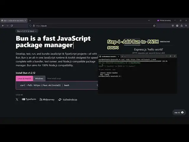 'Video thumbnail for How to Install Bun on Ubuntu 24 04'