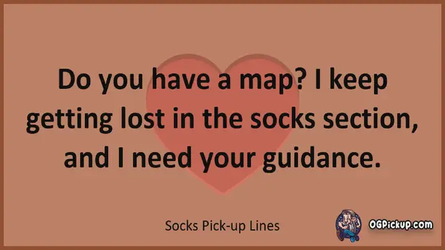 Video thumbnail for Socks - Pickup-Lines & Rizz for Him & for Her