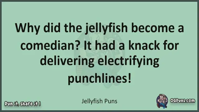 Video thumbnail for Jellyfish - Jokes, Puns, Wordplays, and Laughter