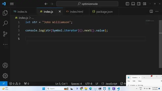 Video thumbnail for Javascript ES6 Iterables & Iterators Explained and How to Make Custom Iterables