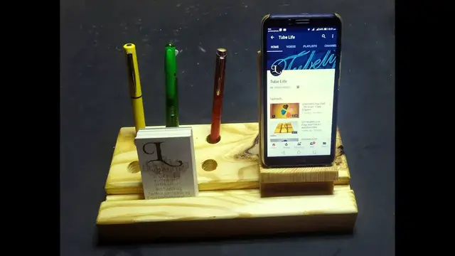 Video thumbnail for how to make pen, mobile &  Business Card Holder.