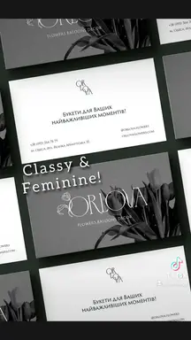 'Video thumbnail for Orlova Florist Business Card'