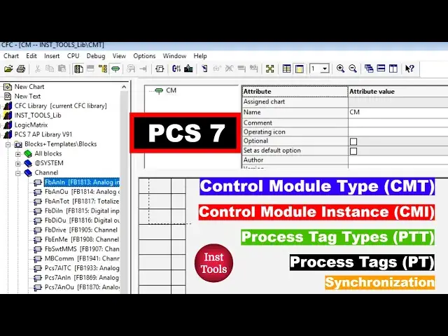 Video thumbnail for SIMATIC PCS 7 Tutorial - CMT, CMI, Synchronization, PTT, PT
