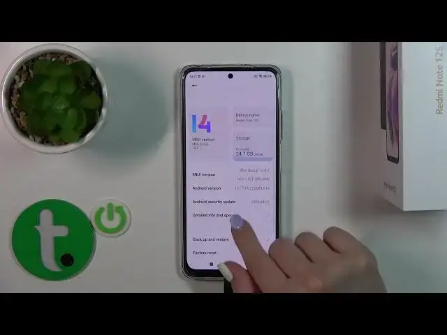 'Video thumbnail for How to Check the Phone Model on REDMI Note 12S - Seeing the Device Specs'