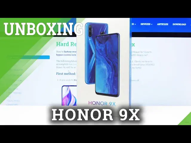 Video thumbnail for Unboxing of HUAWEI Honor 9x – What’s in the box?