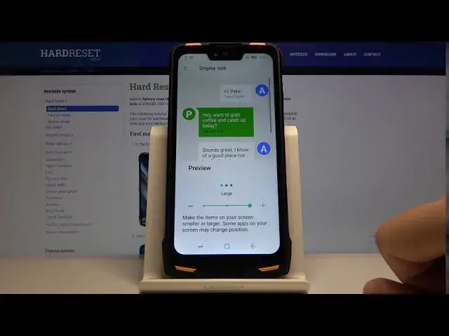 'Video thumbnail for How to Make The Font Size Bigger on DOOGEE S90'