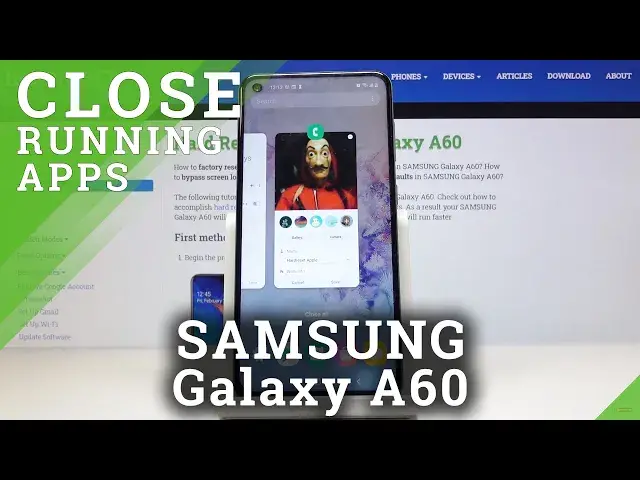 'Video thumbnail for How to Turn Off Running Apps in SAMSUNG Galaxy A60 – Close Running Applications'