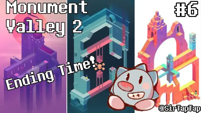 Video thumbnail for Let's Play Monument Valley 2 #6 | Ending! The Sunken City, Mirador